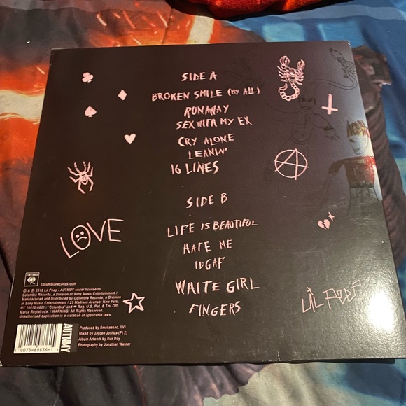 Lil Peep :: “Come Over When Your Sober” Vinyl - Picture 2 of 6
